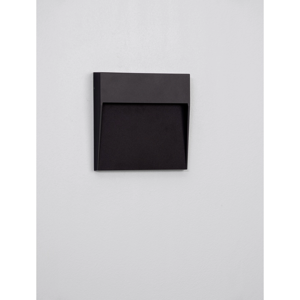 Square wall lamp Fem black Lyora 5212017478924