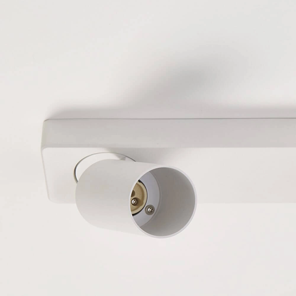 Ceiling lamp Moon 2 rectangular white Lyora