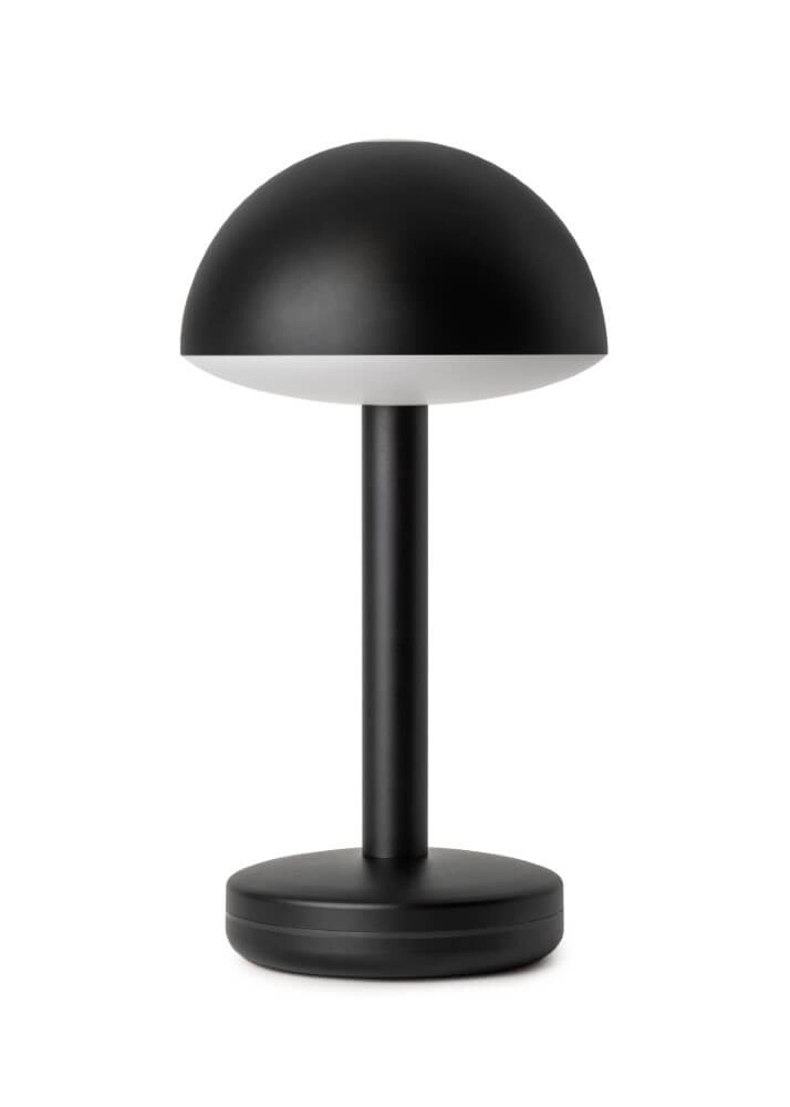 Rechargeable table lamp Bug Black