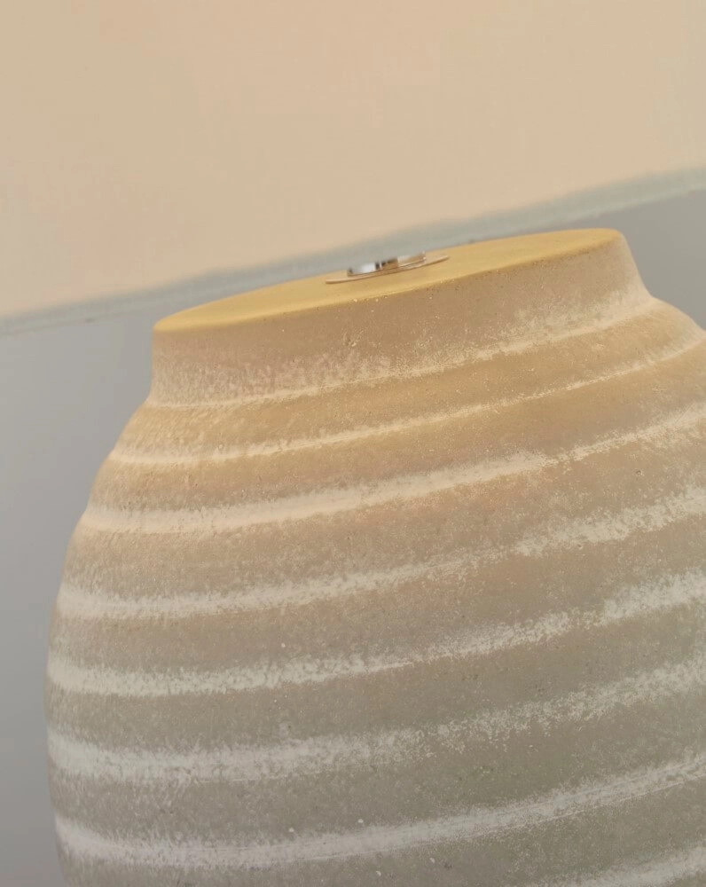 Table lamp Tablu cream Searchlight 5053423248578