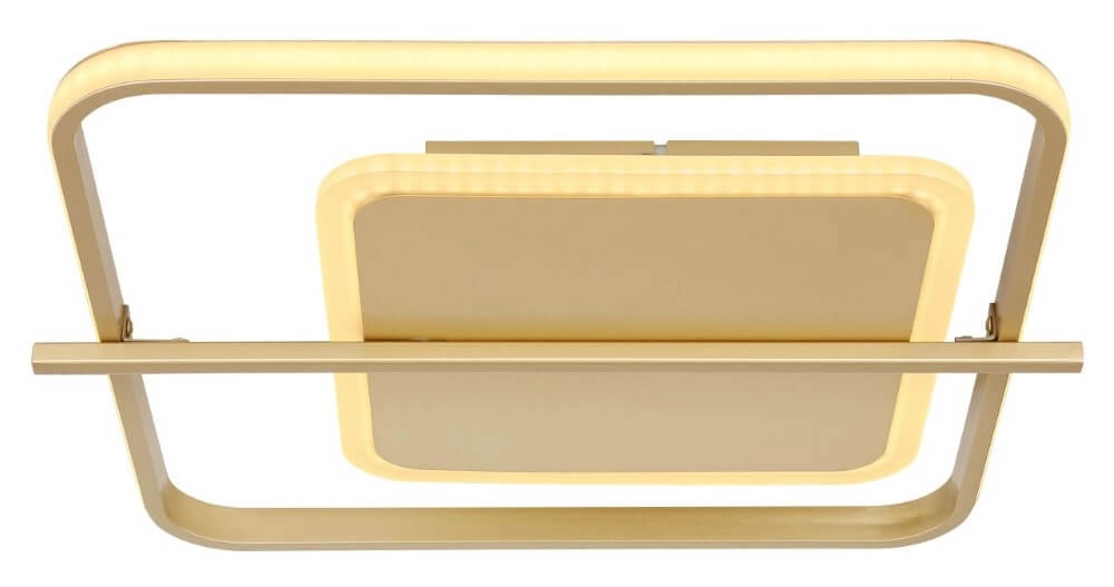 Golden ceiling lamp Reball square Globo 9007371435791