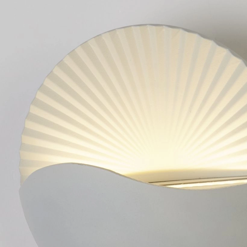 Modern wall lamp Sunrise white Lyora 5053423289014