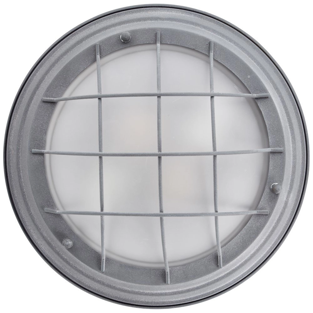 Country ceiling light Typhoon Ø 35cm concrete grey Brilliant 4004353249549