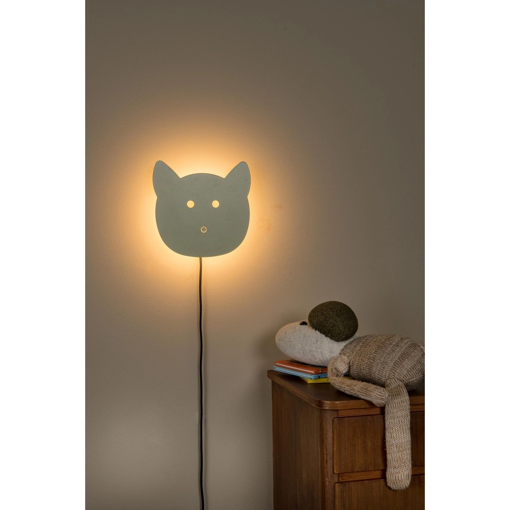 Children's room wall lamp Charlie Green Lucide 5411212441768