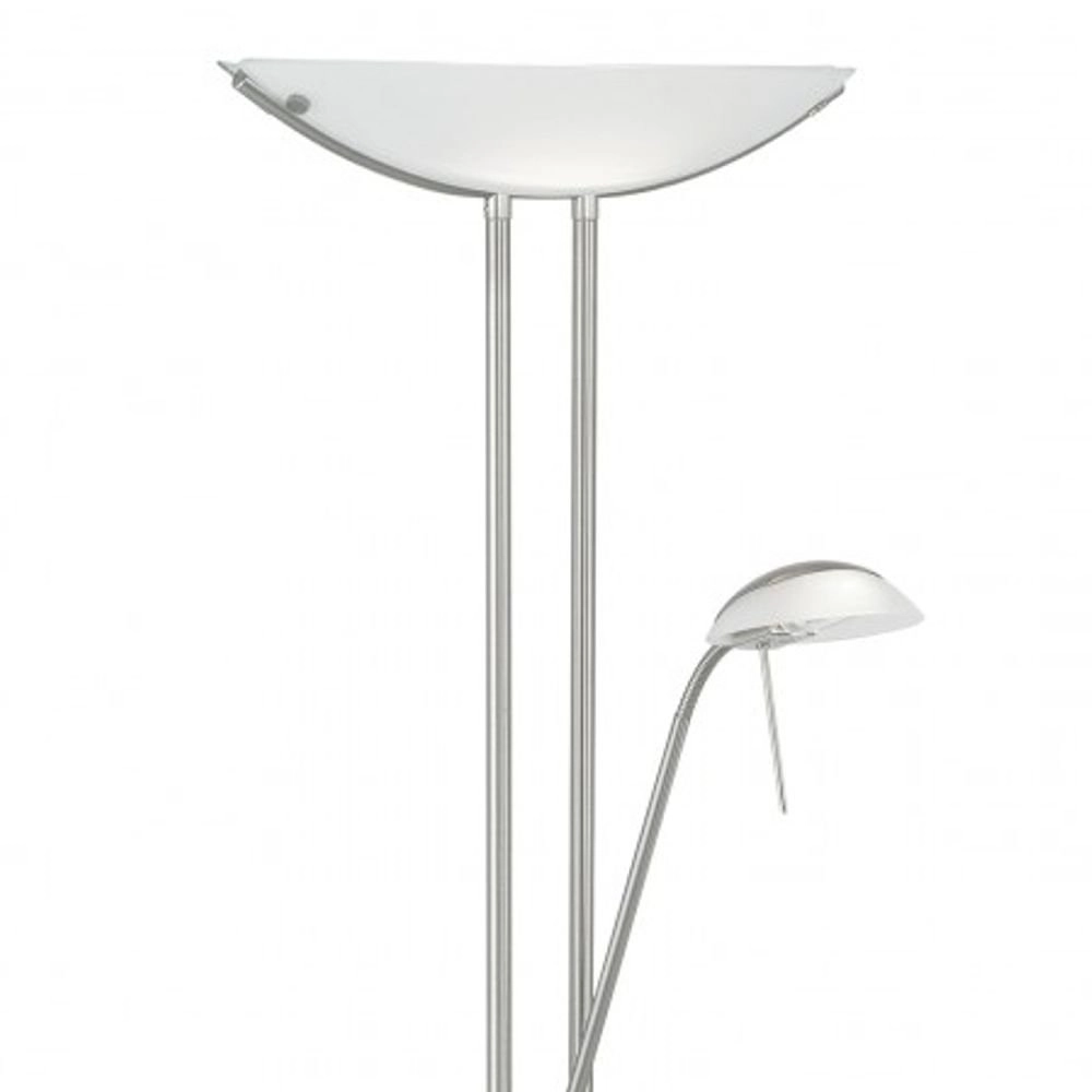 Floor Reading Lamp Baya Stainless steel Eglo 9002759859718
