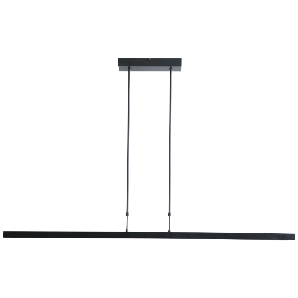 Hanging lamp Oak black nickel 134cm