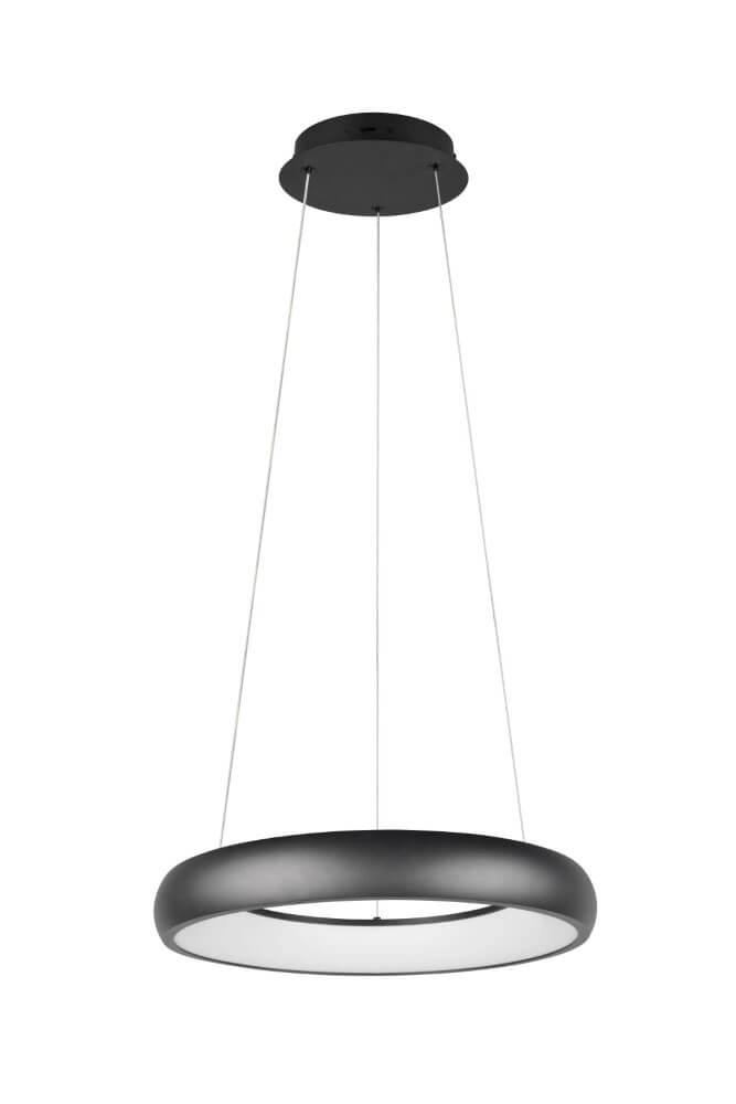Led pendant light Cardona black - Ø 45cm Trio 4017807613841