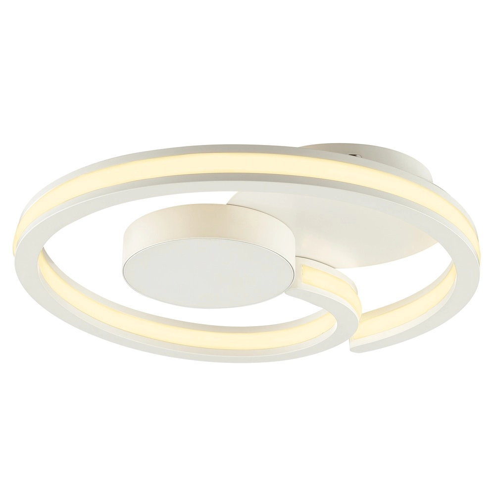 White ceiling lamp Revola design Ø 40cm