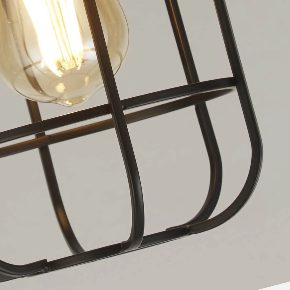 Industrial ceiling lamp Vision Ø 15cm Searchlight 5053423227566