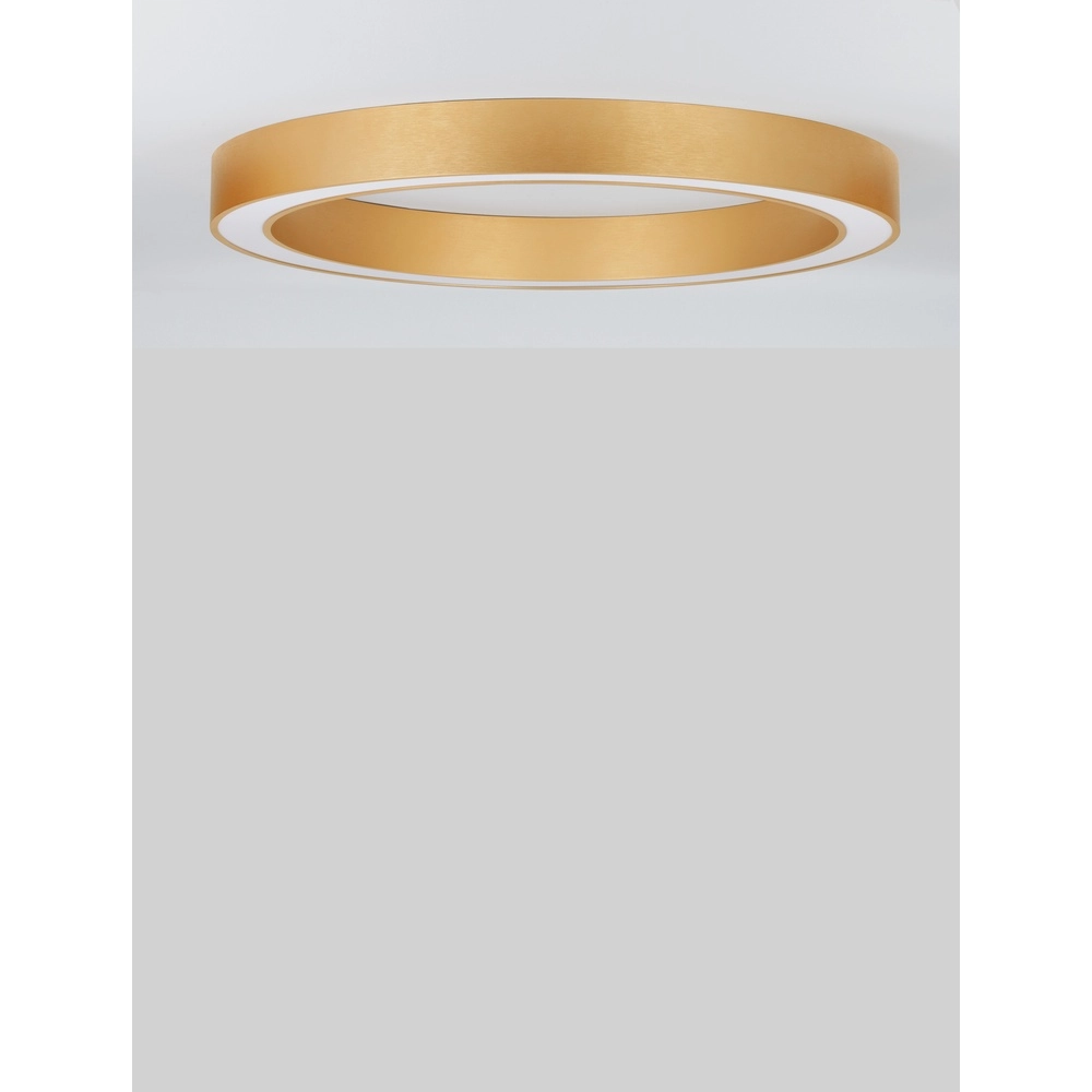 Ceiling lamp Morbido gold Ø 80cm Lyora 5212017438621