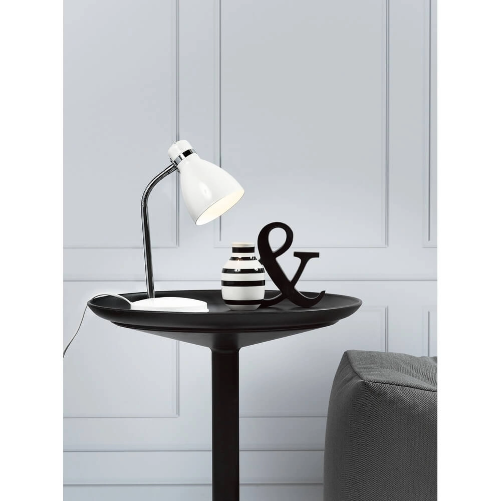 White table lamp Cyclone design Nordlux 5701581220379