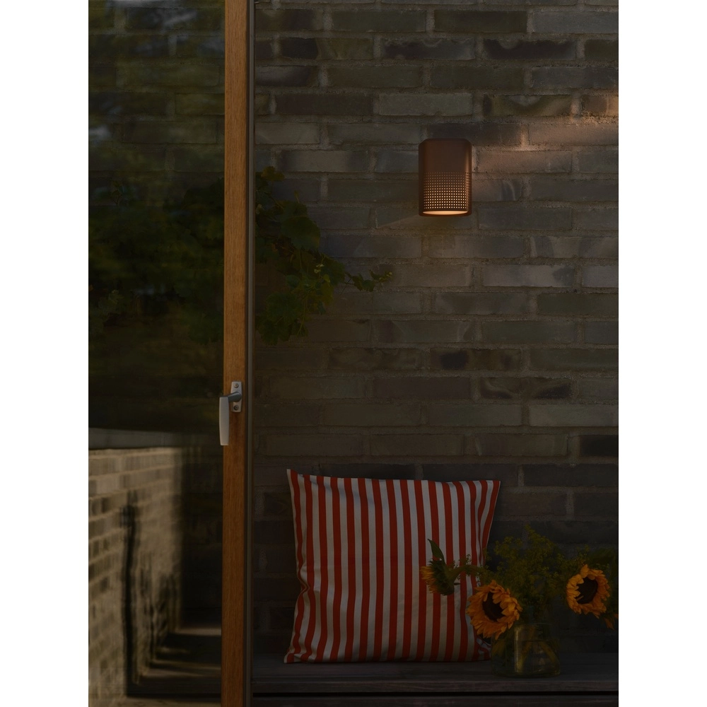 Danish style outdoor lamp Sidara  Rusty brown