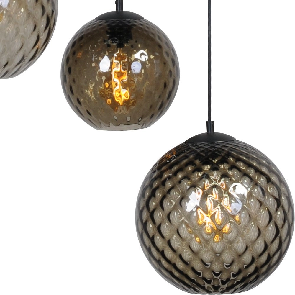 6-light hanging lamp Baloton black Masterlight 8718121217055