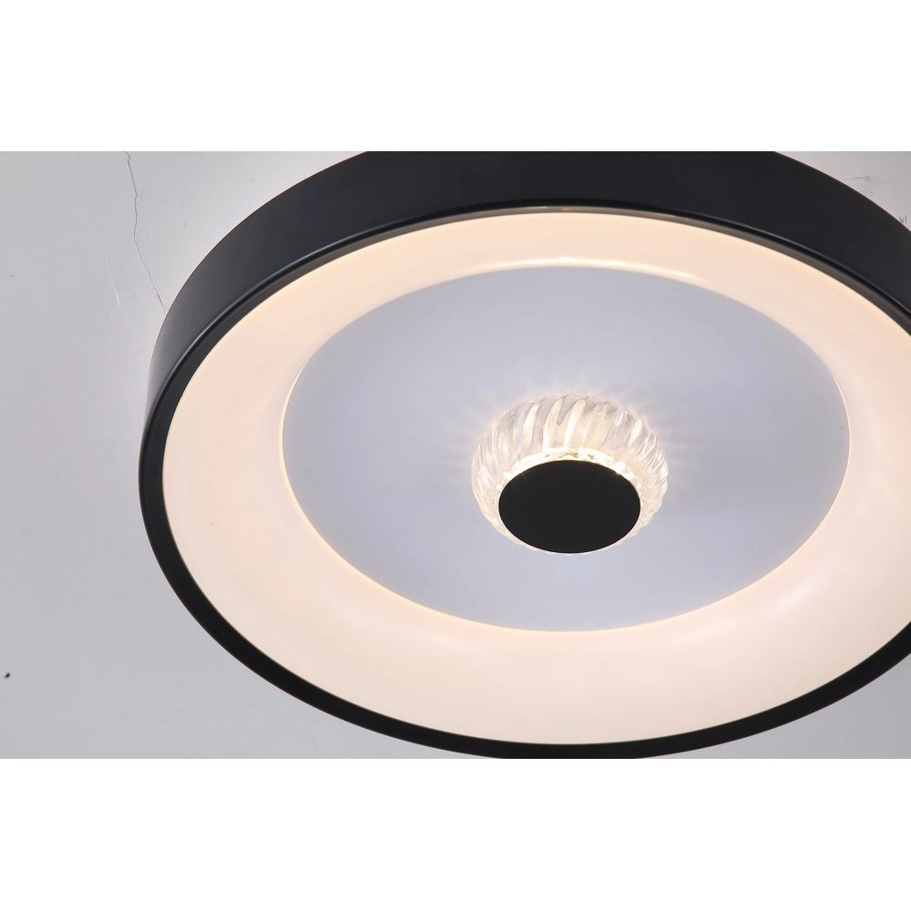Ceiling light Polka black Searchlight 5053423304359