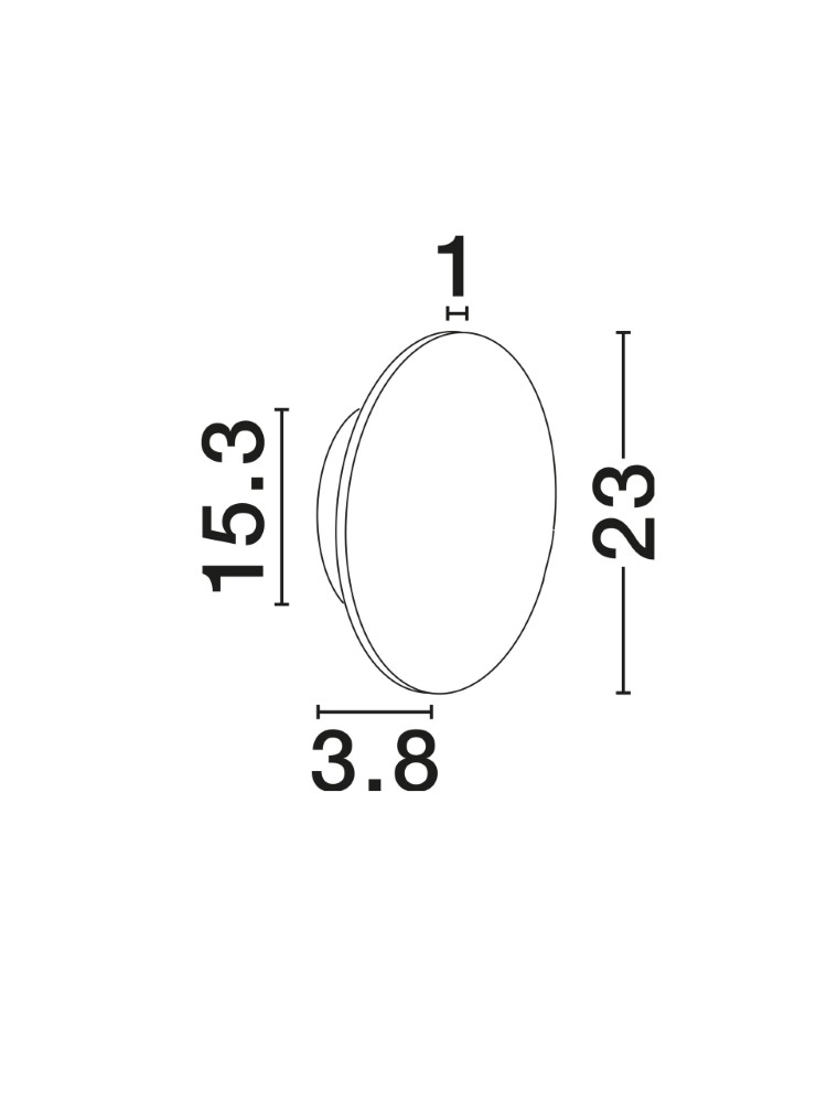 Sleek wall lamp Viano sand brown Lyora 5212017491381