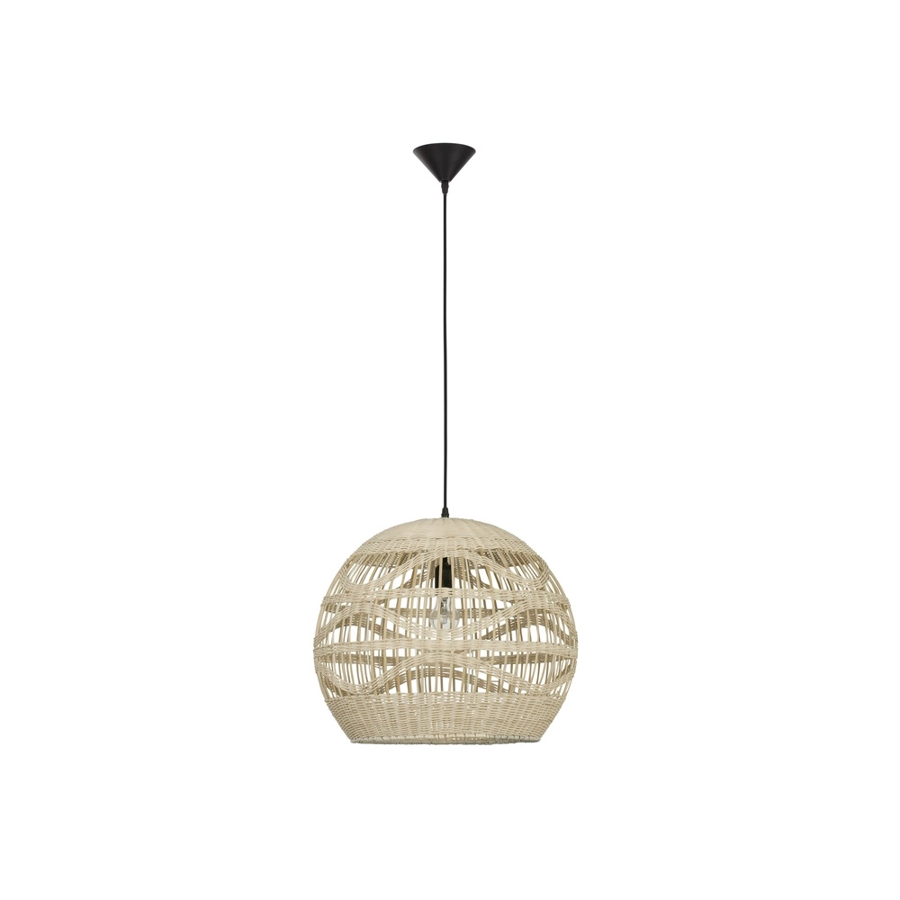 Rattan pendant lamp Marlo Ø 48.5cm ball Lyora 5212017438812