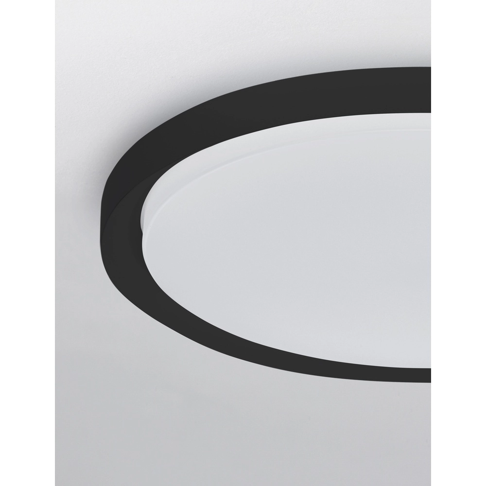 Ceiling light Troy black Ø 56cm Lyora 5212017425812