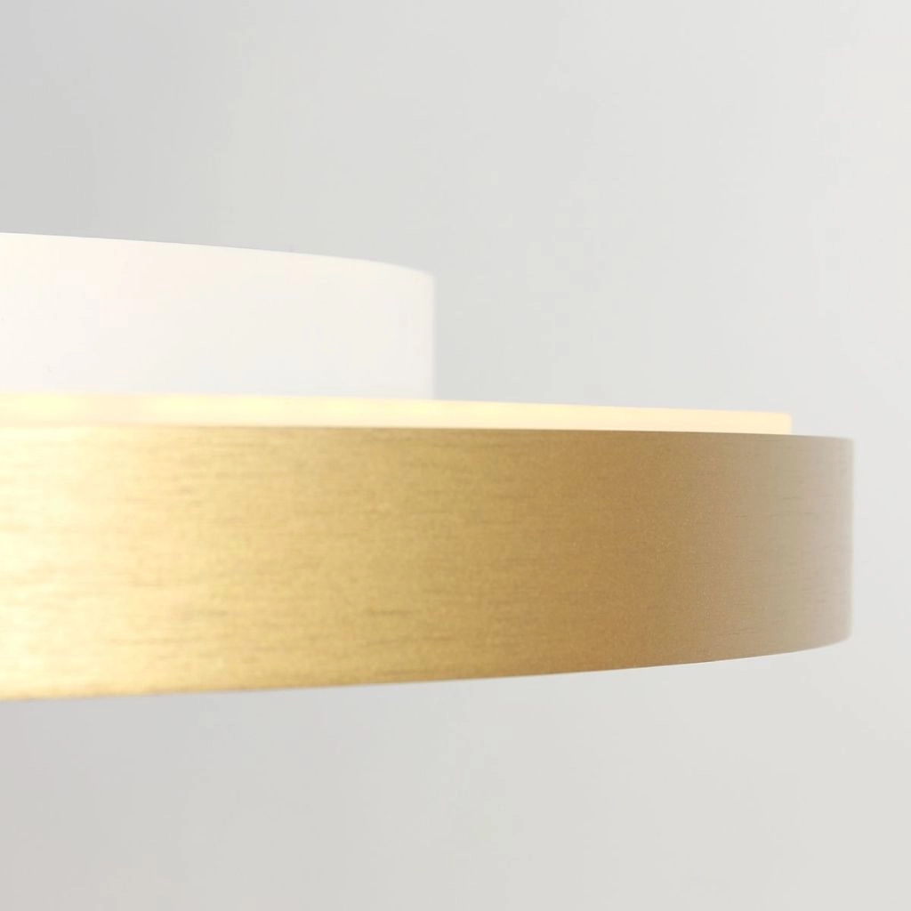 Modern ceiling light Flady gold Ø30cm Steinhauer 8712746180985