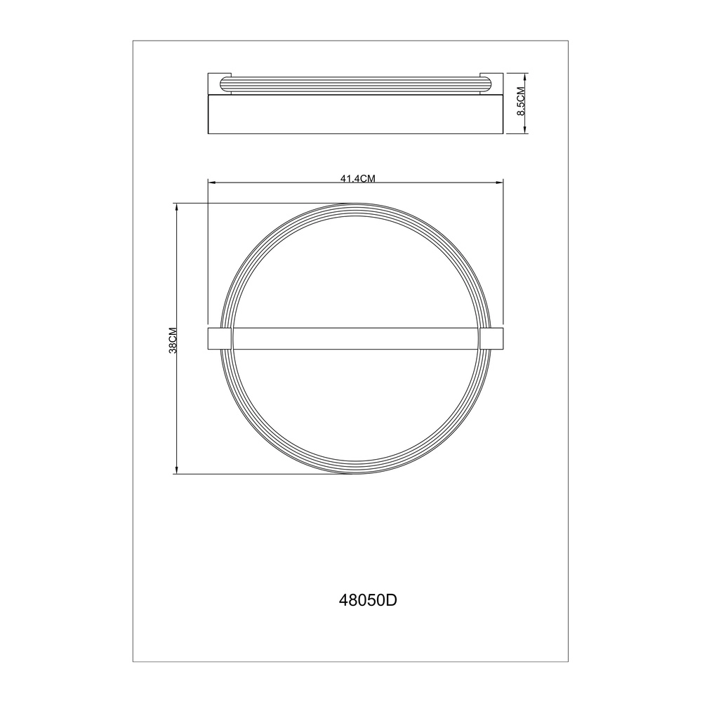 Ceiling lamp Fletcher Wood design Globo 9007371586288