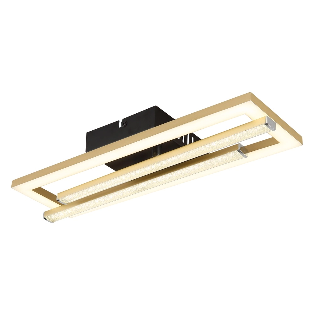 Ceiling lamp Highway black with gold