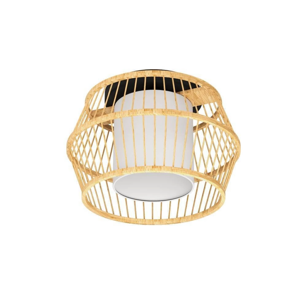 Ceiling light Monterroso Ø 35cm - rattan