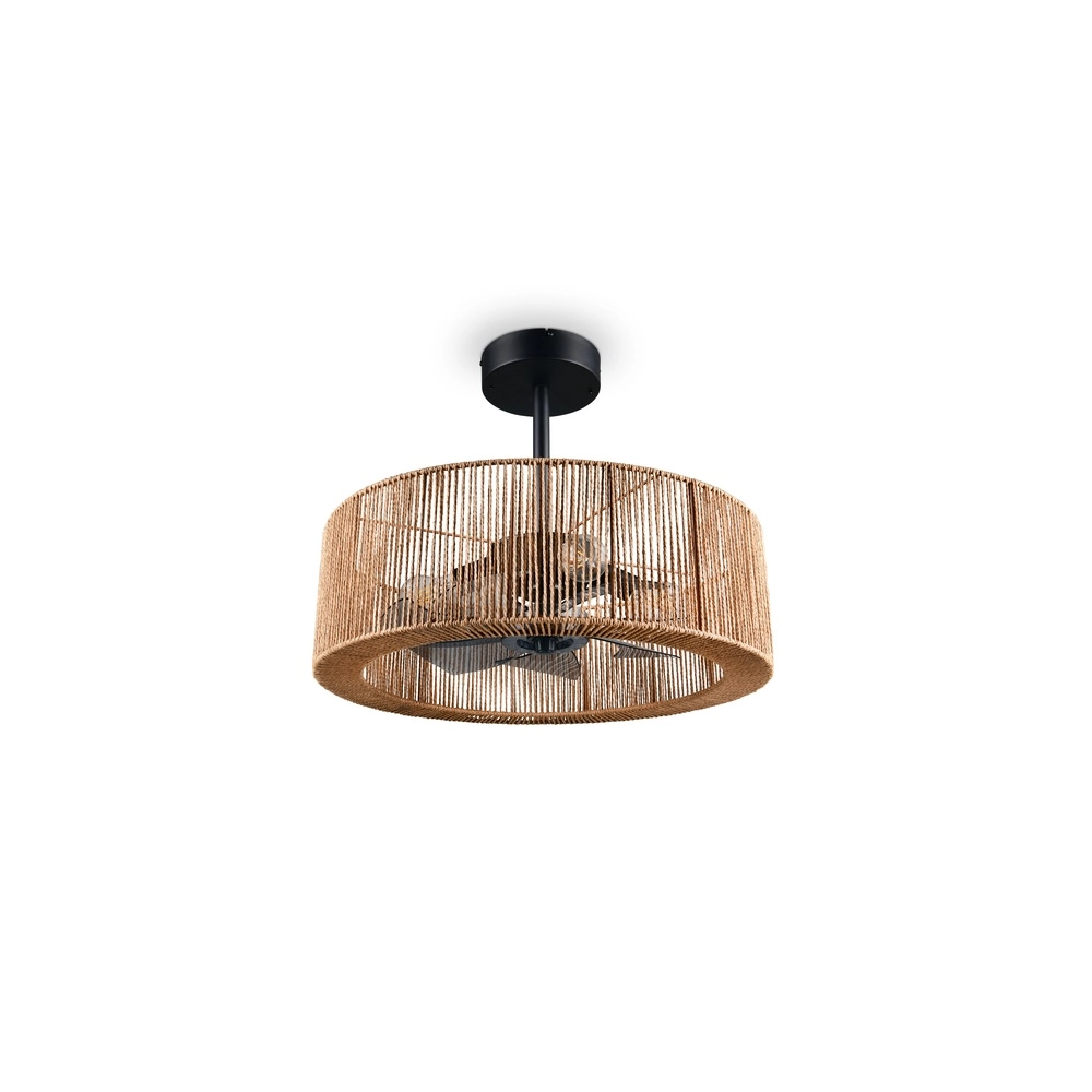 Rattan fan Smillum Ø 61cm Trio 4017807688139