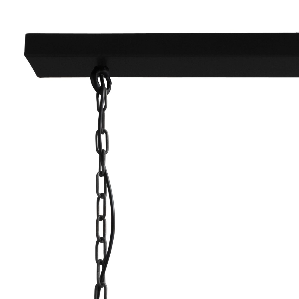 Dining room lamp Industria 3x27 3-light black with concrete gray Masterlight 8718121230238