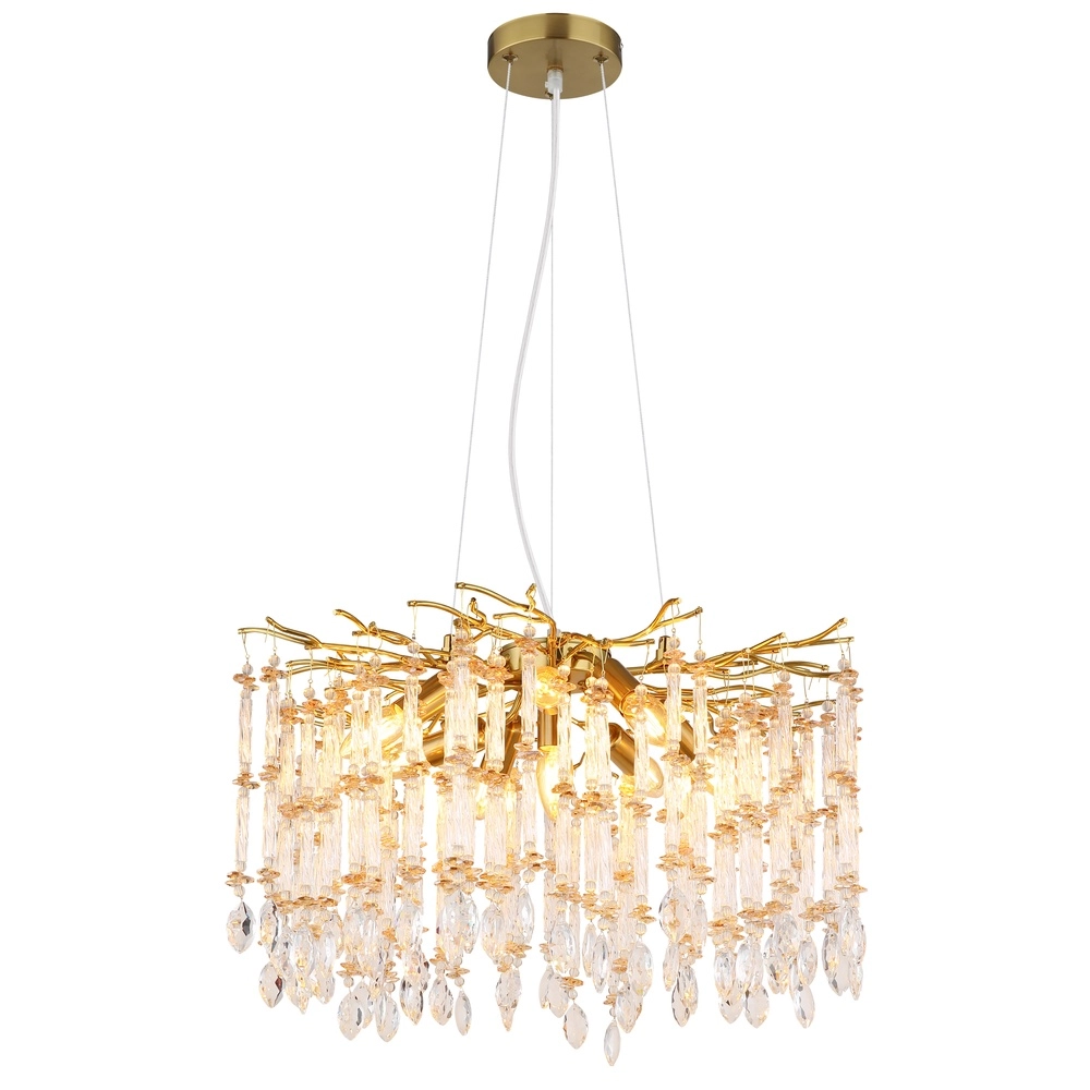 Pendant lamp Gloria Ø 60cm gold