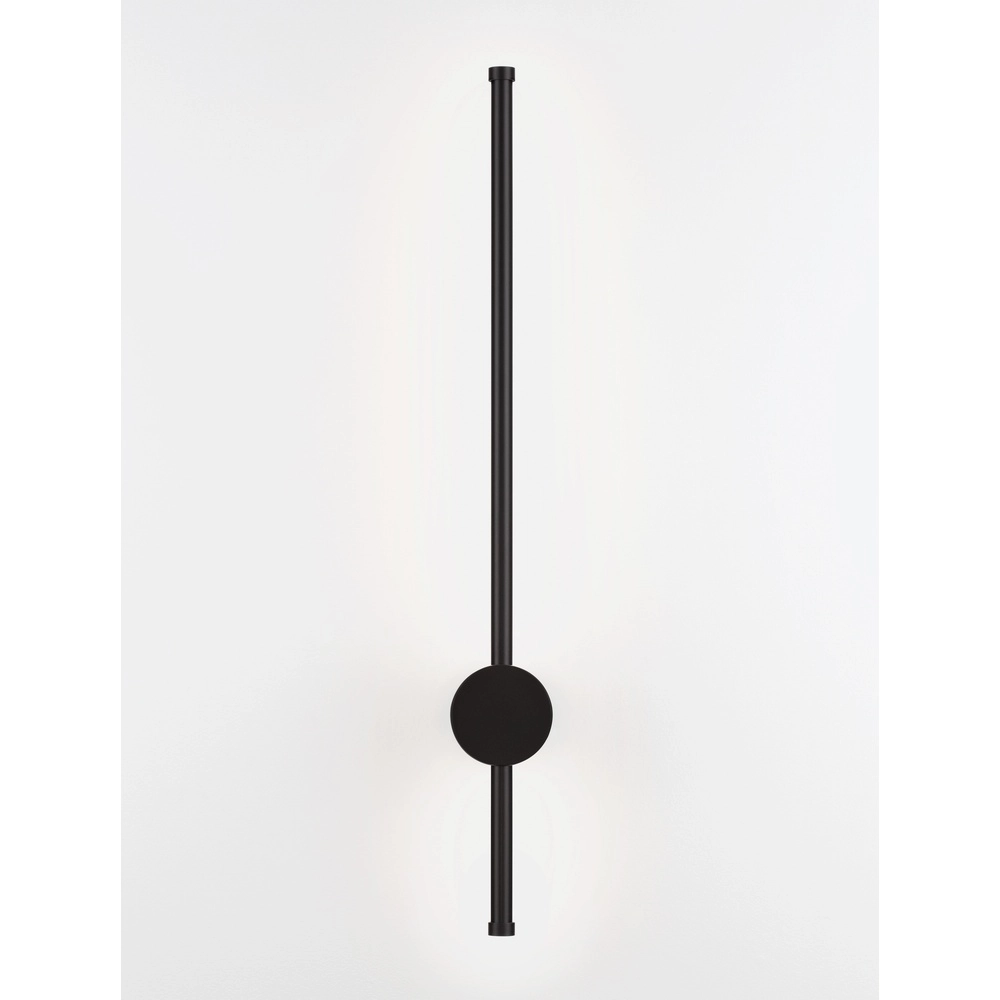 Design wall lamp Ridge black 65cm Lyora 5212017447265