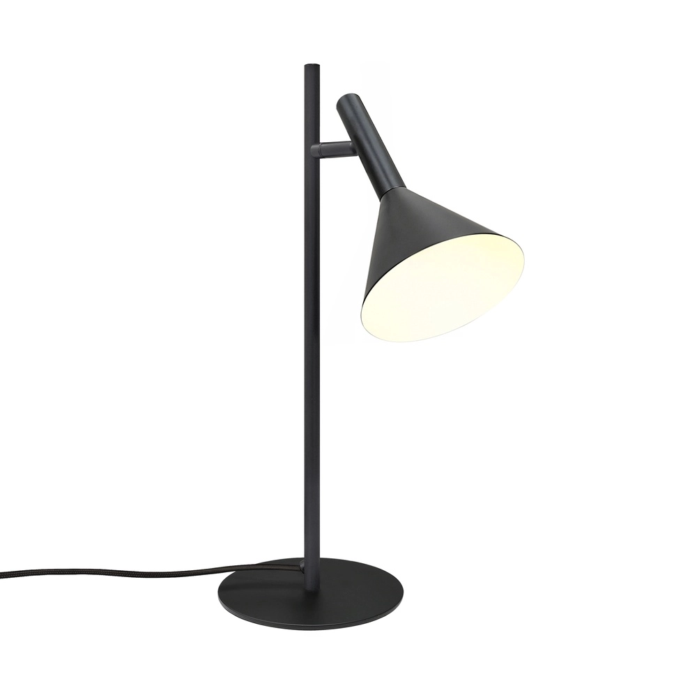Black table lamp Kelvis 