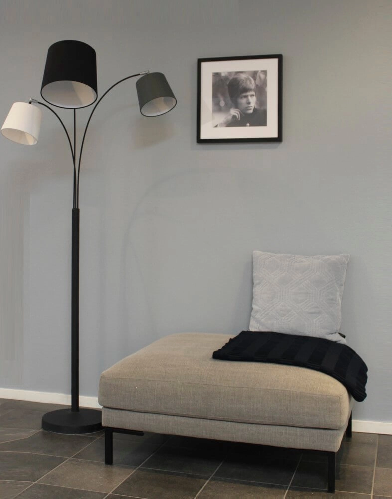 Standing lamp Foggy matt black 32cm By Rydéns 7391741004994