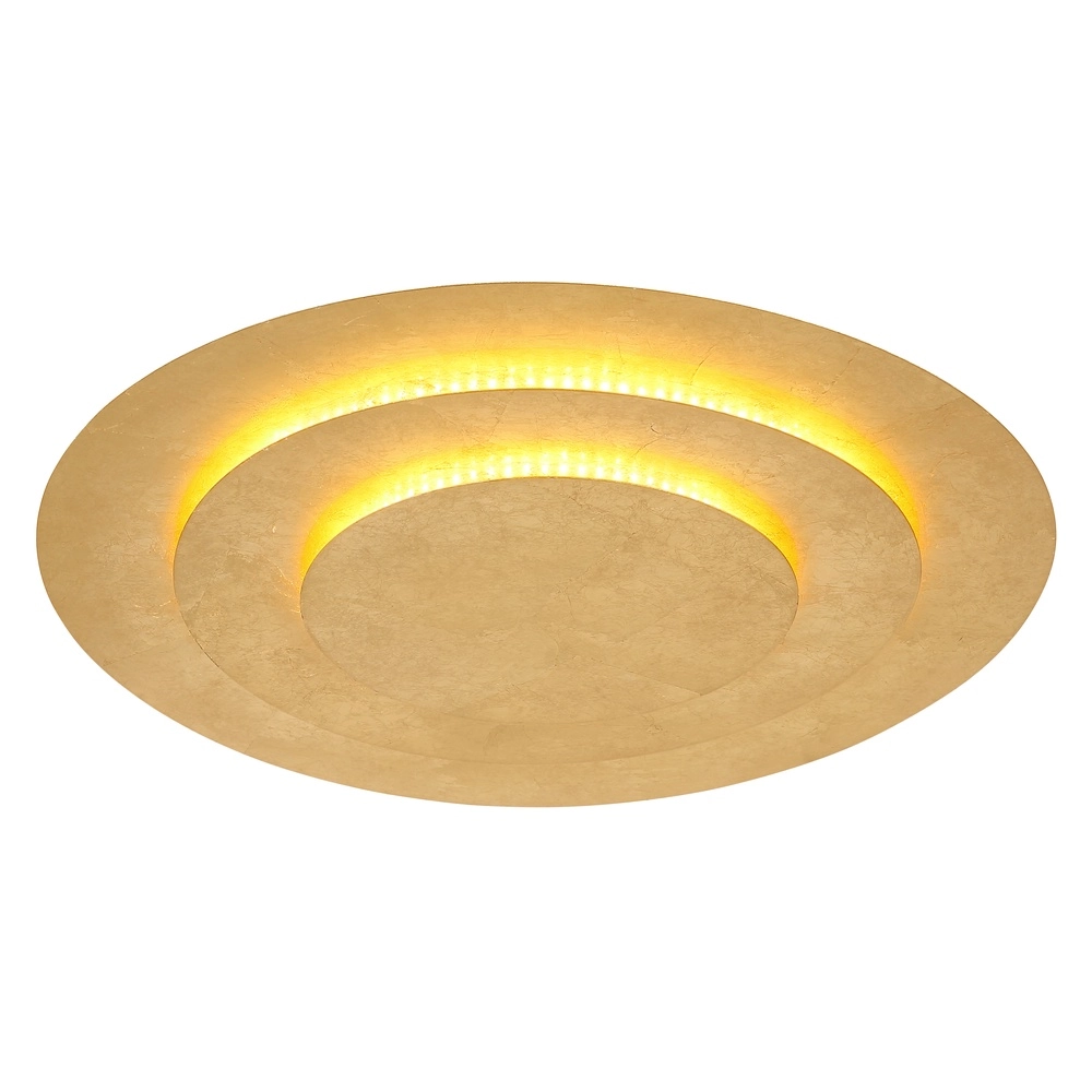 Golden ceiling lamp Heda Ø 49cm