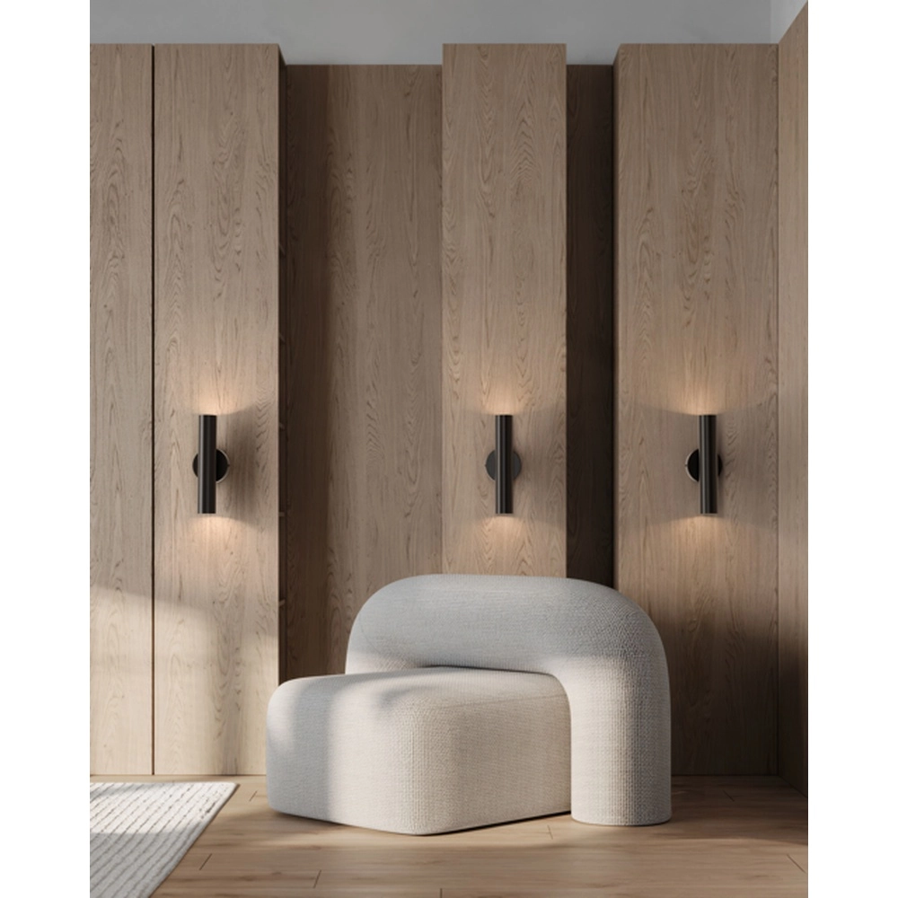 Wall spotlight Run black - 2x GU10 Masterlight 8718121374178