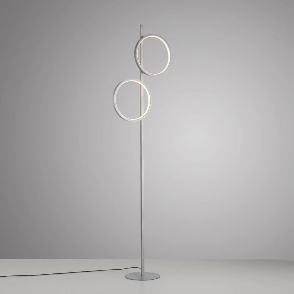 Floor lamp Mini Ritus silver Just Light 4043689002091