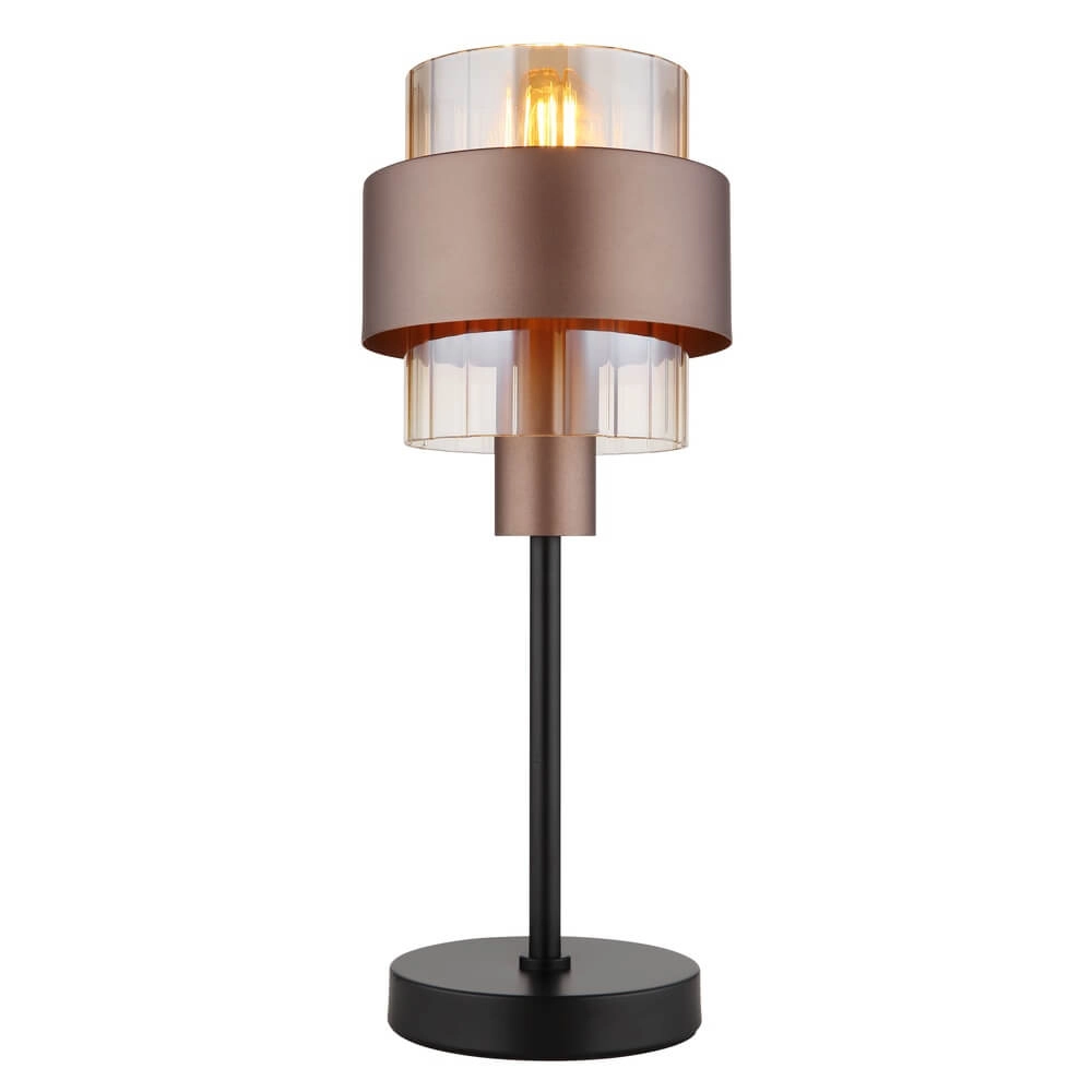 Table lamp Milley bronze Ø 18.5cm Globo 9007371474677