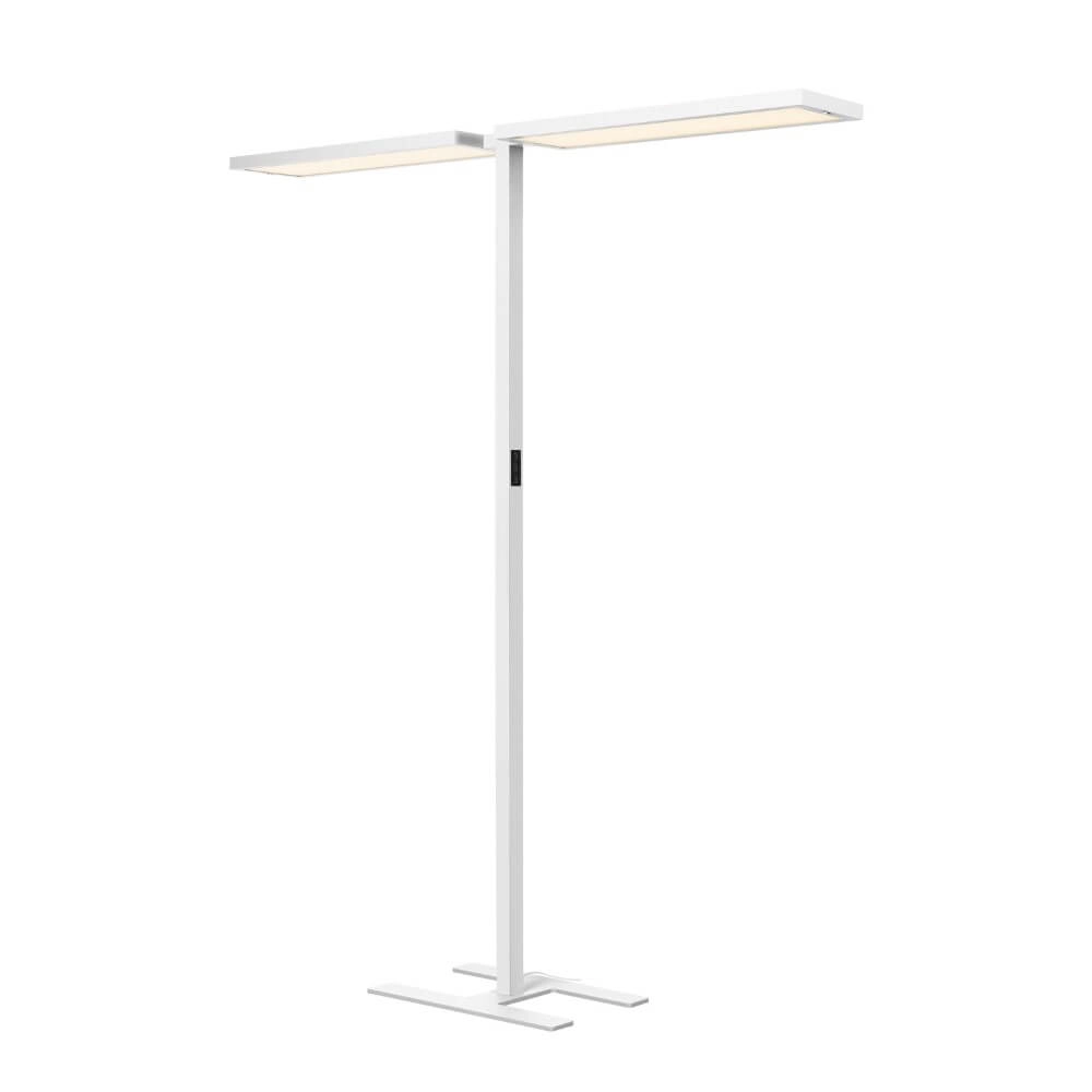 Led Office Floor Lamp Worklight Pro white - double SLV 4024163277969