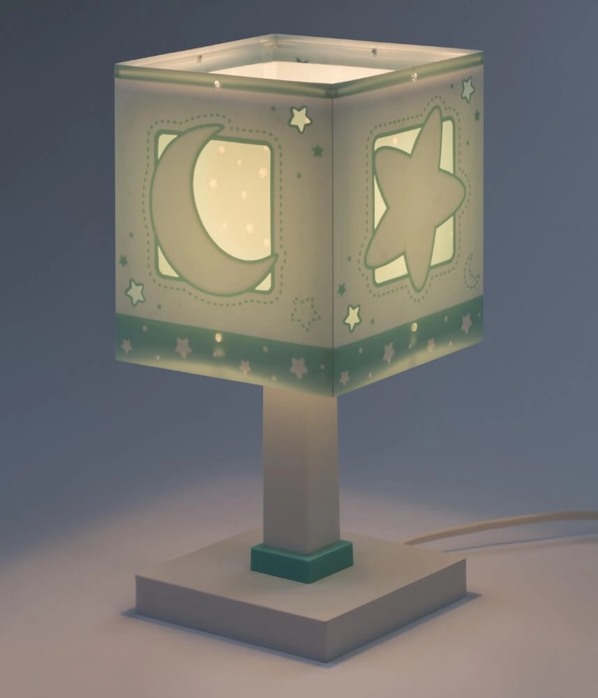 Children's room table lamp Moonlight turquoise Dalber 8420406000367