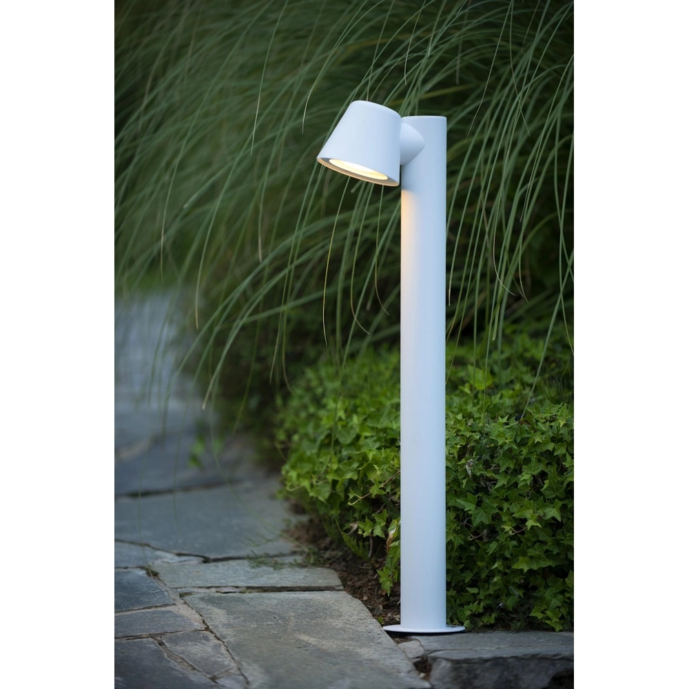 Garden lamp Dingo-Led IP44 white Lucide 5411212144119