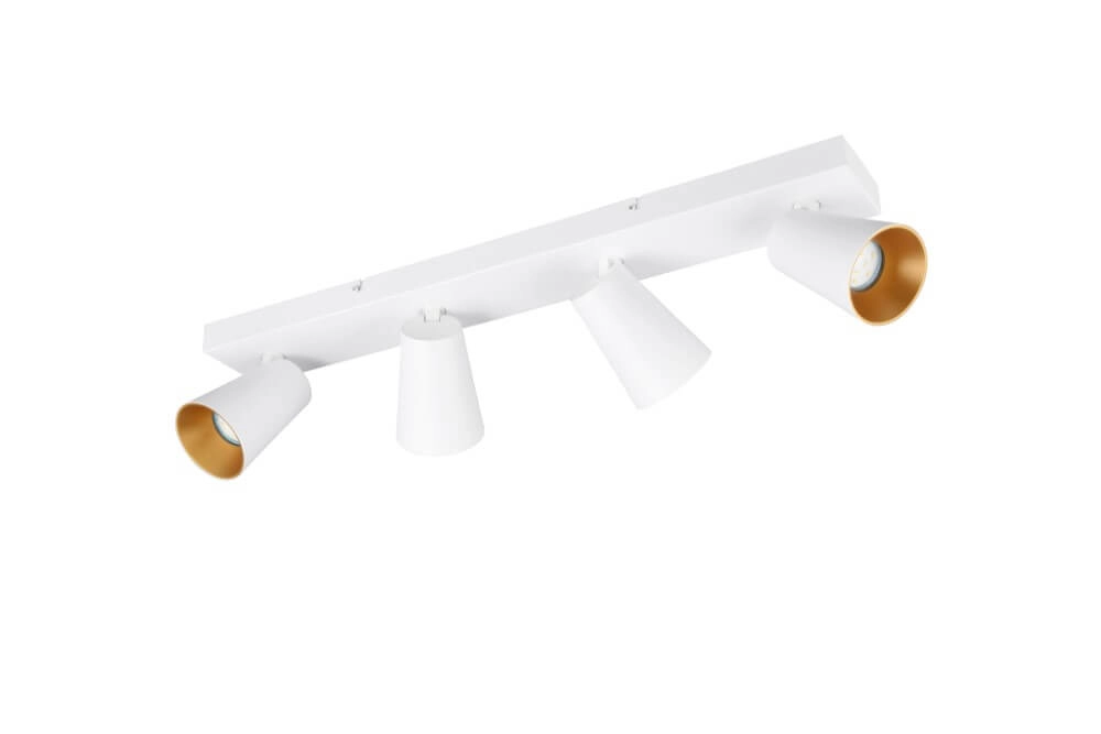 4-light surface-mounted spotlight Sharp white Trio 4017807613117