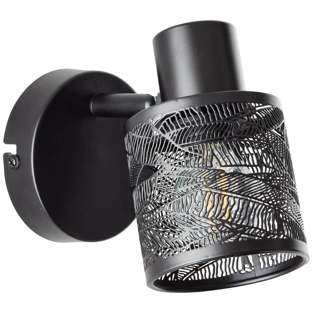 Black wall light Bano