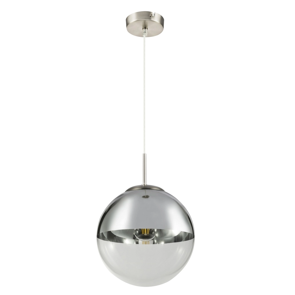 Pendant lamp Varus nickel Ø 25cm Globo 9007371374441
