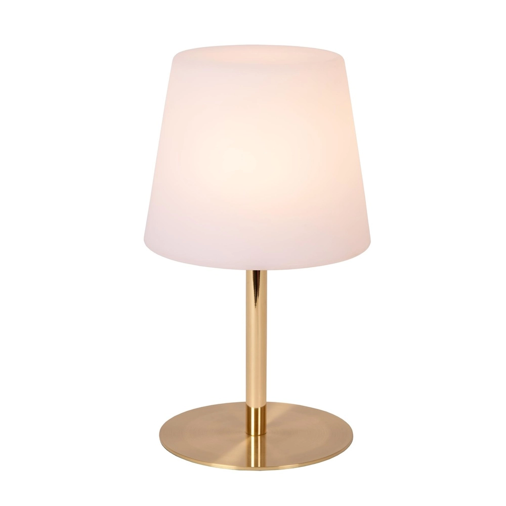 Rechargeable table lamp Tyon Gold Lucide 5411212134738