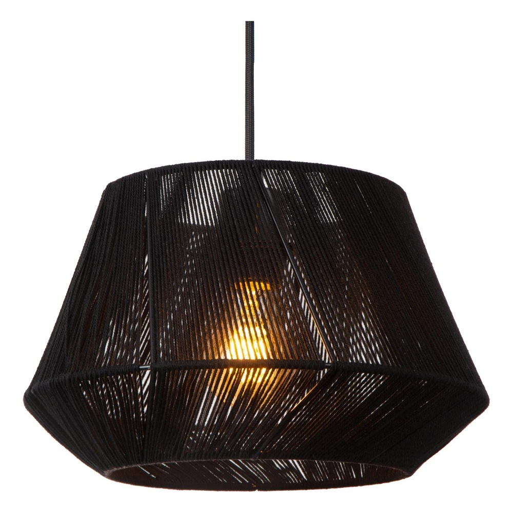 Pendant lamp Jessica black 3-lights Lucide 5411212106148