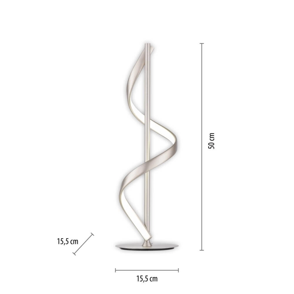 Design table lamp Q-Swing metal Paul Neuhaus 4012248374887