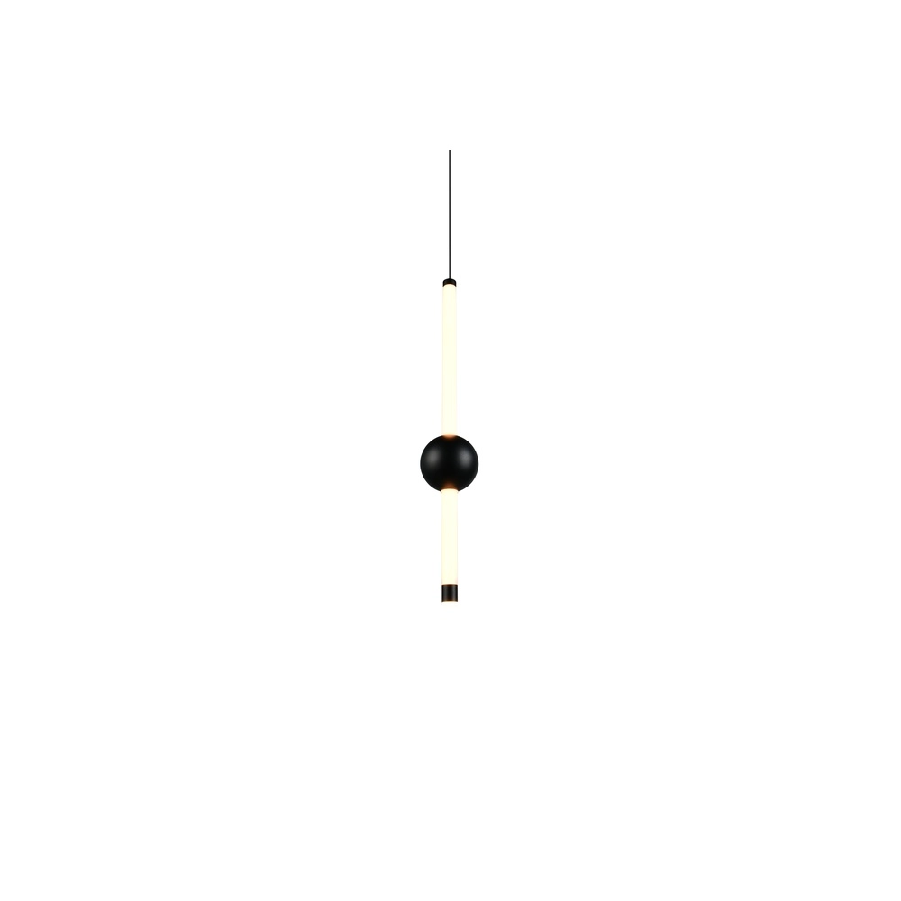 Modern pendant lamp Melita black Trio 4017807661927