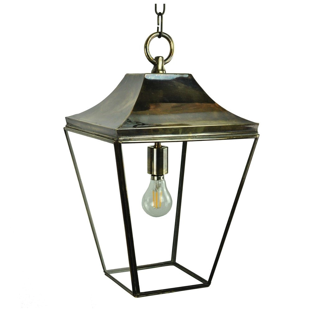 Country Pendant Lamp Knightbridge 48cm - antique copper (ant)