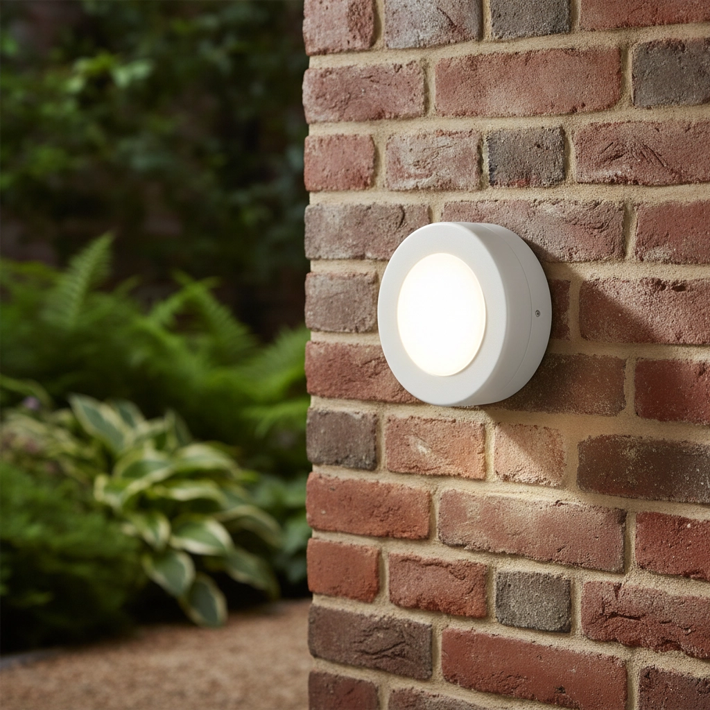Round wall lamp Tune white