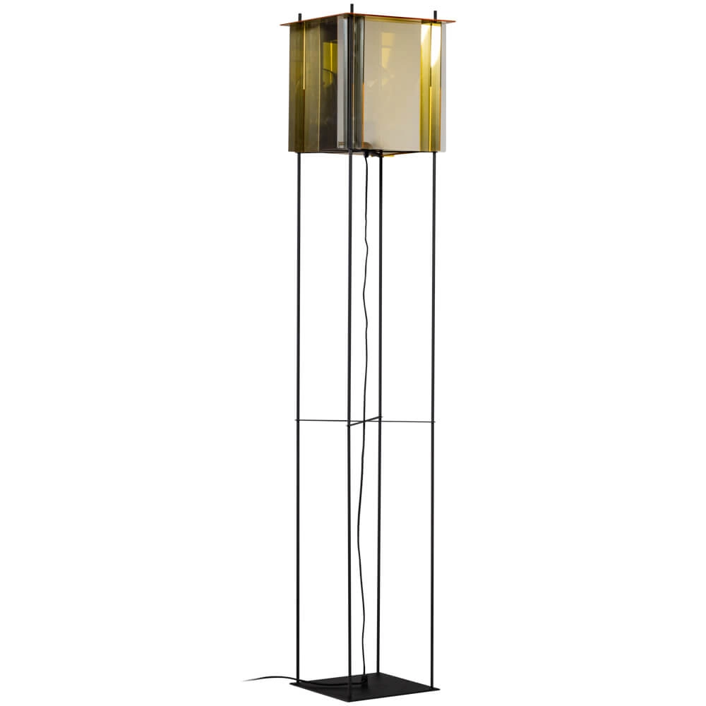Square floor lamp Cube 160cm