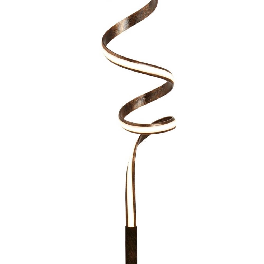 Led floor lamp Ribbon antique brown Searchlight 5053423097800