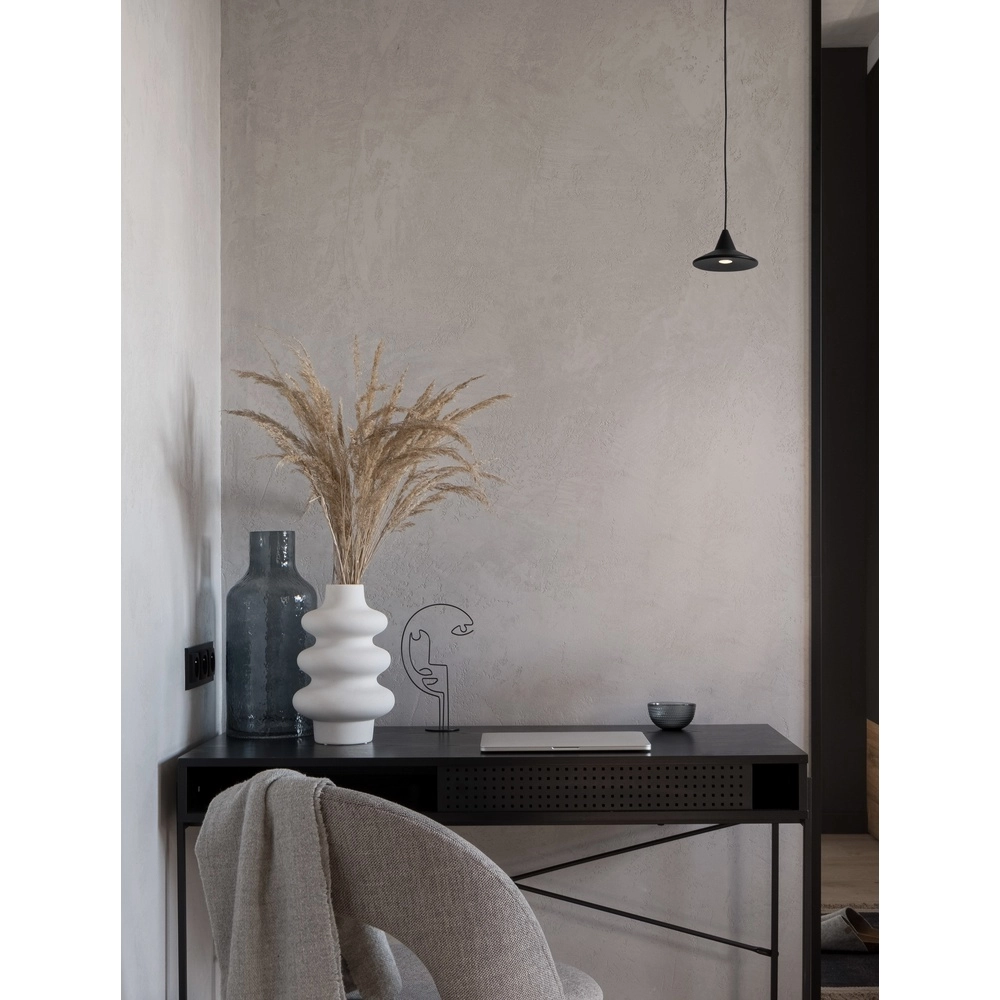 Pendant lamp Dro sleek design black Lyora 5212017445339